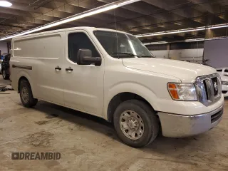 2013 Nissan NV S with VIN 1N6BF0KM2DN109430, listed as a Copart auction lot 43142315 with 148,998 mi miles and Salvage Title. Bid and sale history available at carsss.com. Image 4.