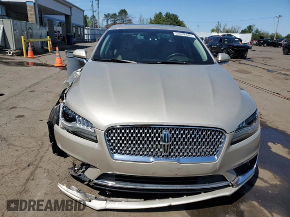 2017 Lincoln MKZ Reserve with VIN 3LN6L5F99HR666690, listed as a Copart auction lot 54652835 with 63,893 mi miles and Salvage title. Bid and sale history available at DreamBid. Image 5.