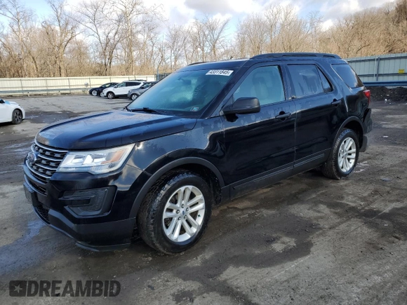 2017 Ford Explorer with VIN 1FM5K8BH1HGC09070, listed as a Copart auction lot 43311845 with 114,777 mi miles and Salvage Title. Bid and sale history available at carsss.com. Image 1.