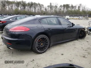 2016 Porsche Panamera 4 with VIN WP0AA2A77GL001213, listed as a Copart auction lot 46805985 with 61,830 mi miles and Salvage Title. Bid and sale history available at DreamBid. Image 3.