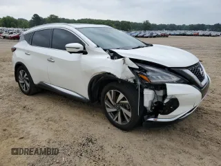 2019 Nissan Murano SL with VIN 5N1AZ2MJ4KN105716, listed as a Copart auction lot 57346055 with 73,445 mi miles and Salvage title. Bid and sale history available at DreamBid. Image 4.