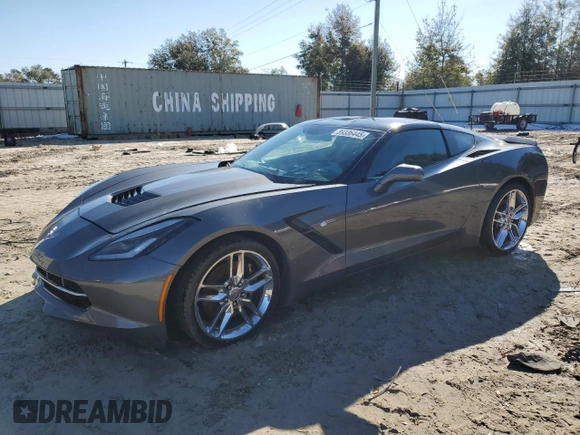 2015 Chevrolet Corvette Z51 3LT z VIN 1G1YM2D7XF5112657, wystawiony jako Copart lot #89336445 z przebiegiem Nie podano mil oraz Nie do naprawy • Non repairable. Historia ofert i sprzedaży dostępna na DreamBid. Obrazek 1.