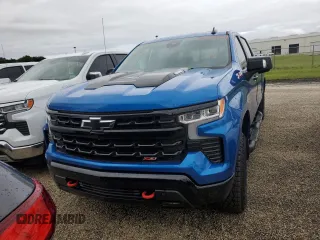 2023 Chevrolet Silverado 1500 LT Trail Boss with VIN 3GCUDFE89PG291160, listed as a Copart auction lot 74374664 with 5,757 mi miles and Salvage Title. Bid and sale history available at DreamBid. Image 5.