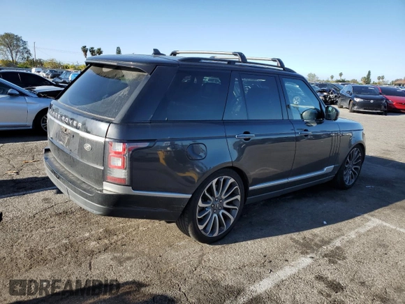 2015 Land Rover Range Rover Autobiography with VIN SALGV2TF4FA221740, listed as a Copart auction lot 51669675 with 131,403 mi miles and Clean title. Bid and sale history available at DreamBid. Image 3.