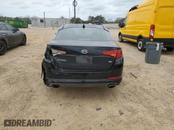 2013 Kia Optima LX with VIN KNAGM4A76D5304669, listed as a Copart auction lot 47843525 with 236,853 mi miles and Salvage Title. Bid and sale history available at carsss.com. Image 6.