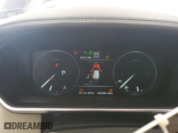 2016 Land Rover Range Rover HSE with VIN SALGS2KF2GA258801, listed as a Copart auction lot 54948595 with 56,495 mi miles and Salvage title. Bid and sale history available at DreamBid. Image 9.