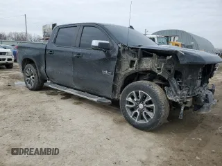 2022 Chevrolet Silverado 1500 LT with VIN 3GCPACEK4NG589130, listed as a Copart auction lot 43609115 with 26,571 mi miles and Salvage Title. Bid and sale history available at carsss.com. Image 4.
