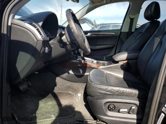 2015 Audi Q5 Premium Plus with VIN WA1LFAFP7FA133700, listed as a Copart auction lot 46695735 with NaN miles and Salvage Title. Bid and sale history available at carsss.com. Image 7.