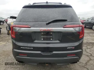 2021 GMC Acadia AT4 with VIN 1GKKNLLS5MZ168635, listed as a Copart auction lot 55988445 with 106,777 mi miles and Salvage title. Bid and sale history available at DreamBid. Image 6.