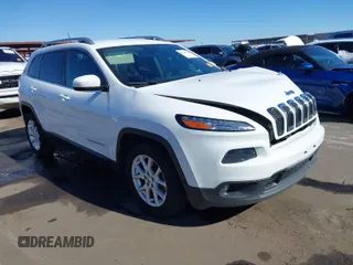 2016 Jeep Cherokee Altitude with VIN 1C4PJLCB6GW200348, listed as a IAAI auction lot 40791569 with 95,600 mi miles. Bid and sale history available at carsss.com. Image 1.