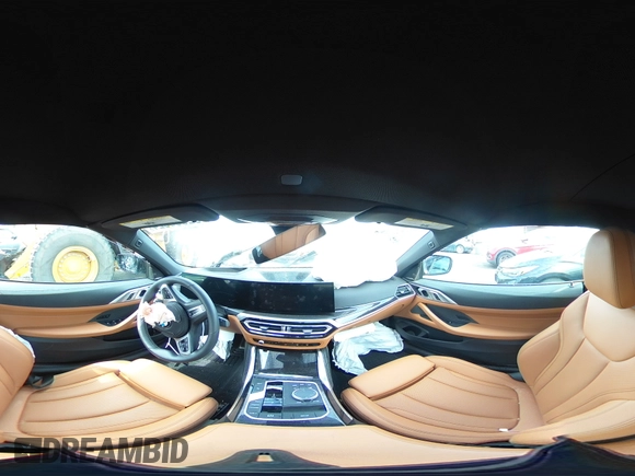 2024 BMW 4 Series M440i xDrive with VIN WBA63AT06RCP05994, listed as a Copart auction lot 62068824 with Not provided miles and Salvage title. Bid and sale history available at DreamBid. Image 13.