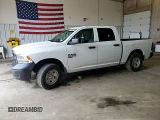 2019 Ram 1500 Tradesman with VIN 3C6RR7KG9KG628094, listed as a Copart auction lot 55074074 with 82,029 mi miles and Salvage title. Bid and sale history available at DreamBid. Image 1.