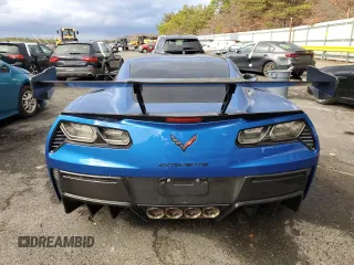 2016 Chevrolet Corvette Z06 3LZ with VIN 1G1YU2D63G5603029, listed as a Copart auction lot 69495914 with 0 mi miles and Salvage Title. Bid and sale history available at carsss.com. Image 6.