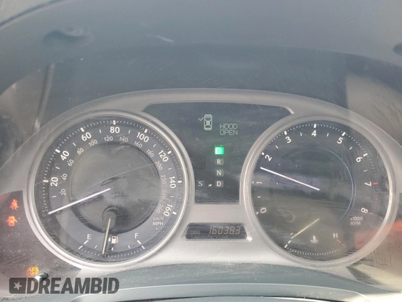 2008 Lexus IS 250 with VIN JTHCK262882027649, listed as a Copart auction lot 60281105 with 160,383 mi miles and Salvage title. Bid and sale history available at DreamBid. Image 9.