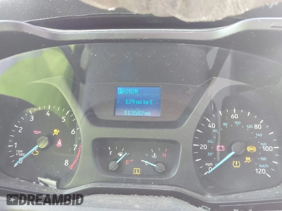 2019 Ford Transit with VIN 1FTYE1YM5KKB72601, listed as a IAAI auction lot 41799922 with 113,502 mi miles. Bid and sale history available at carsss.com. Image 6.