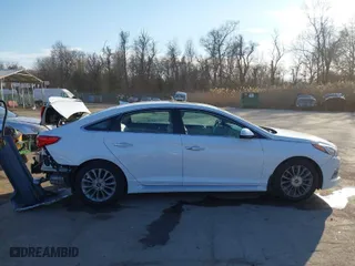 2015 Hyundai Sonata 2.4L Sport with VIN 5NPE34AF7FH040546, listed as a IAAI auction lot 41727185 with 56,294 mi miles. Bid and sale history available at carsss.com. Image 13.