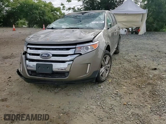 2014 Ford Edge Limited with VIN 2FMDK3K95EBB53533, listed as a Copart auction lot 71374024 with 101,748 mi miles and Salvage Title. Bid and sale history available at carsss.com. Image 11.