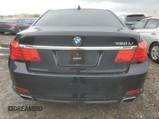 2011 BMW 7 Series 750Li with VIN WBAKB8C53BCY66203, listed as a Copart auction lot 55884985 with 87,593 mi miles and Clean title. Bid and sale history available at DreamBid. Image 6.