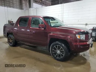 2008 Honda Ridgeline RTL with VIN 2HJYK16558H509591, listed as a Copart auction lot 59893235 with 210,513 mi miles and Clean title. Bid and sale history available at DreamBid. Image 4.
