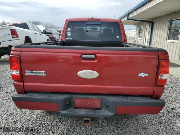 2008 Ford Ranger XLT with VIN 1FTYR44E58PB09692, listed as a Copart auction lot 83308114 with 133,064 mi miles and Salvage Title. Bid and sale history available at carsss.com. Image 6.