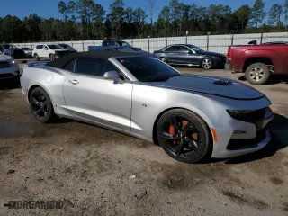 2019 Chevrolet Camaro 2SS with VIN 1G1FH3D70K0126155, listed as a Copart auction lot 44976985 with 129,202 mi miles and Salvage Title. Bid and sale history available at carsss.com. Image 4.