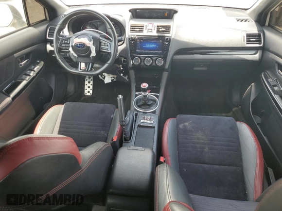 2019 Subaru WRX STI with VIN JF1VA2R67K9813765, listed as a Copart auction lot 53445805 with 42,675 mi miles and Salvage title. Bid and sale history available at DreamBid. Image 8.
