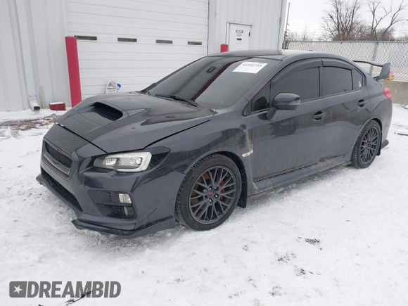 2015 Subaru WRX STI with VIN JF1VA2L60F9803514, listed as a IAAI auction lot 41591735 with 82,700 mi miles and . Bid and sale history available at DreamBid. Image 17.