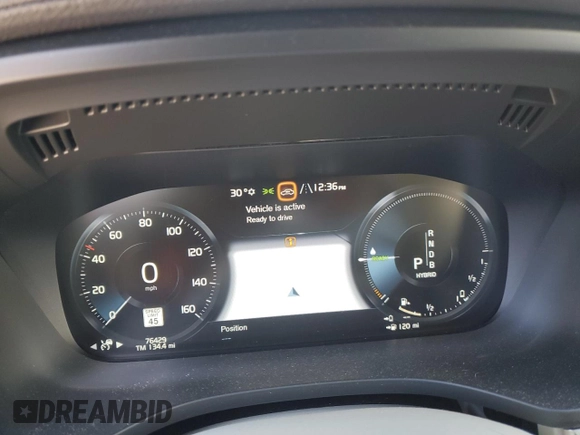 2018 Volvo XC60 Inscription Expression with VIN YV4BR0DL0J1067029, listed as a Copart auction lot 87714525 with 76,429 mi miles and Clean title. Bid and sale history available at DreamBid. Image 9.