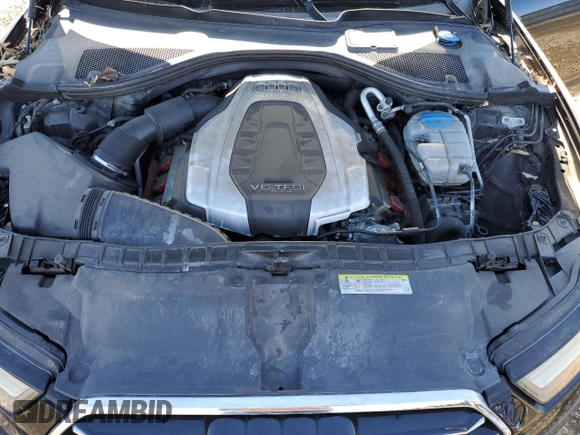 2016 Audi A6 Premium Plus with VIN WAUFGAFC9GN003860, listed as a Copart auction lot 43025735 with 94,104 mi miles and Salvage Title. Bid and sale history available at DreamBid. Image 12.