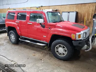 2008 Hummer H3 SUV Luxury with VIN 5GTEN13E288145289, listed as a Copart auction lot 77632514 with 148,813 mi miles and Clean Title. Bid and sale history available at carsss.com. Image 4.