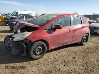 2014 Nissan Note S Plus with VIN 3N1CE2CP4EL428606, listed as a Copart auction lot 48942665 with 72,830 mi miles and Salvage Title. Bid and sale history available at DreamBid. Image 1.