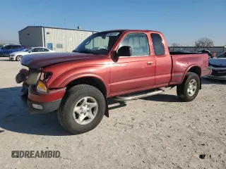 2001 Toyota Tacoma PreRunner with VIN 5TESN92N91Z829044, listed as a Copart auction lot 87369104 with 190,895 mi miles and Salvage title. Bid and sale history available at DreamBid. Image 1.