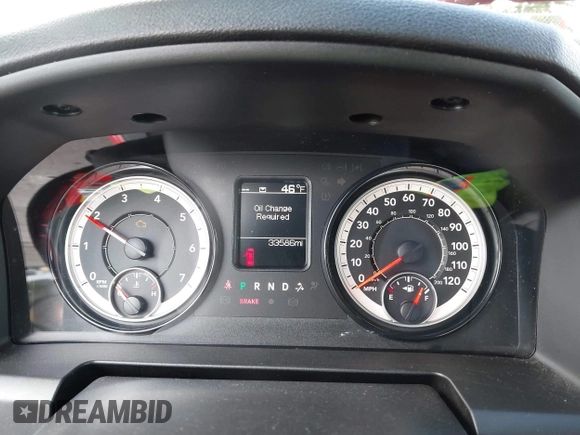 2024 Ram 1500 SLT with VIN 1C6RR7GG9RS149234, listed as a IAAI auction lot 41799053 with 33,586 mi miles and . Bid and sale history available at DreamBid. Image 7.