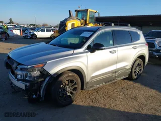 2023 Hyundai Santa Fe XRT with VIN 5NMS64AJ5PH504009, listed as a IAAI auction lot 41367643 with 24,615 mi miles. Bid and sale history available at carsss.com. Image 18.