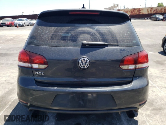 2013 Volkswagen GTI Driver's Edition with VIN WVWHD7AJ1DW116690, listed as a Copart auction lot 57914105 with 106,744 mi miles and Salvage title. Bid and sale history available at DreamBid. Image 6.