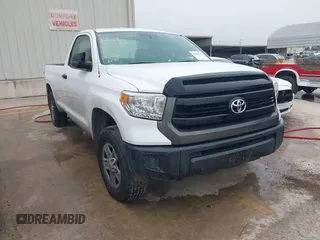 2014 Toyota Tundra z VIN 5TFNU5F17EX031140, wystawiony jako IAAI lot #41842519 z przebiegiem Nie podano mil oraz . Historia ofert i sprzedaży dostępna na DreamBid. Obrazek 1.