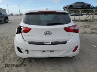 2013 Hyundai Elantra GT with VIN KMHD35LE5DU125664, listed as a Copart auction lot 76659154 with 0 mi miles and Non Repairable. Bid and sale history available at carsss.com. Image 6.