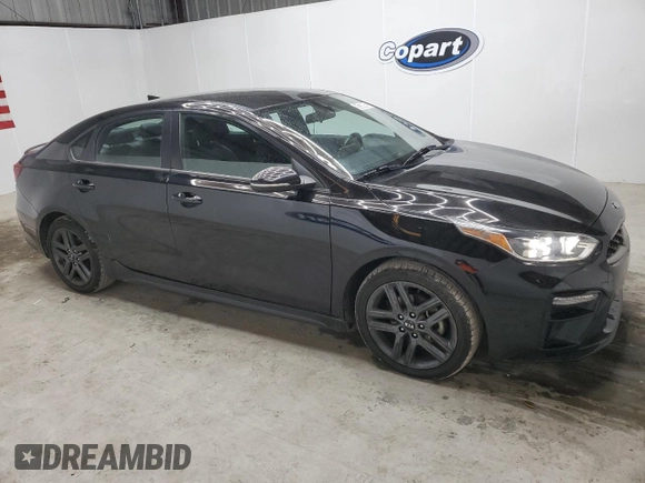 2020 Kia Forte GT-Line with VIN 3KPF34AD7LE257775, listed as a Copart auction lot 51570425 with 140,564 mi miles and Clean Title. Bid and sale history available at carsss.com. Image 4.