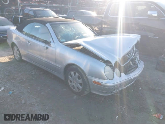 2002 Mercedes-Benz CLK 320/430 with VIN WDBLK65G62T114102, listed as a IAAI auction lot 41370516 with 127,540 mi miles and . Bid and sale history available at DreamBid. Image 1.