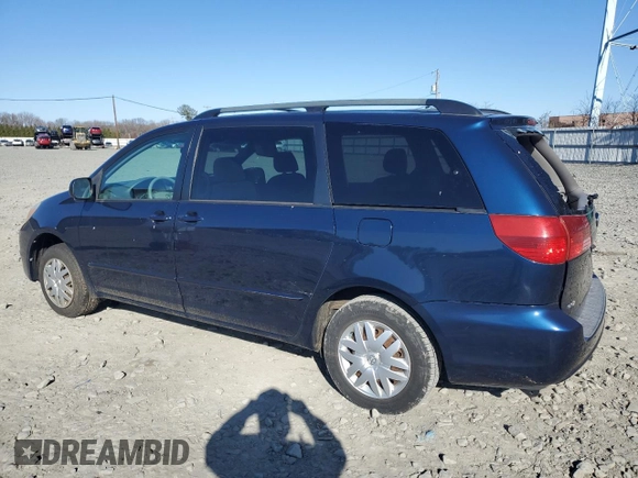 2005 Toyota Sienna CE with VIN 5TDZA23C05S335897, listed as a Copart auction lot 51085315 with 124,858 mi miles and Salvage Title. Bid and sale history available at carsss.com. Image 2.