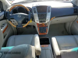 2007 Lexus RX 350 with VIN 2T2GK31U87C025333, listed as a Copart auction lot 43169805 with 258,765 mi miles and Salvage Title. Bid and sale history available at DreamBid. Image 8.