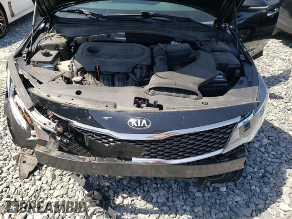2016 Kia Optima LX with VIN 5XXGT4L35GG098275, listed as a Copart auction lot 56706895 with 114,043 mi miles and Salvage title. Bid and sale history available at DreamBid. Image 11.
