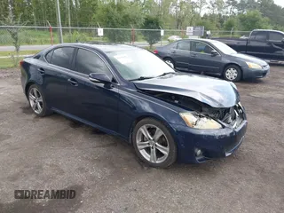 2012 Lexus IS 250 z VIN JTHBF5C29C5174172, wystawiony jako IAAI lot #42446094 z przebiegiem 172 893 mil mil oraz . Historia ofert i sprzedaży dostępna na DreamBid. Obrazek 1.