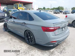 2024 Volkswagen Jetta GLI 40th Anniversary Edition with VIN 3VW9T7BUXRM021579, listed as a IAAI auction lot 42166630 with 24,690 mi miles and . Bid and sale history available at DreamBid. Image 3.