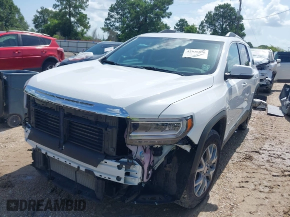 2021 GMC Acadia SLT with VIN 1GKKNMLS7MZ105137, listed as a IAAI auction lot 42526856 with 16,290 mi miles and . Bid and sale history available at DreamBid. Image 6.