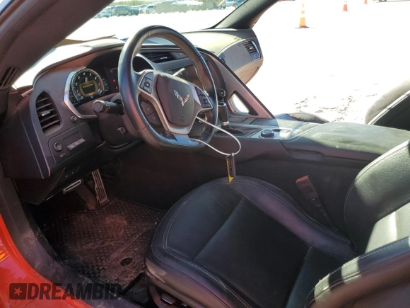 2016 Chevrolet Corvette 2LT with VIN 1G1YD2D79G5103093, listed as a Copart auction lot 81809294 with 65,376 mi miles and Salvage Title. Bid and sale history available at carsss.com. Image 7.