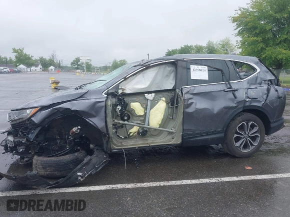 2021 Honda CR-V EX with VIN 2HKRW2H50MH645029, listed as a IAAI auction lot 42358024 with Not provided miles and . Bid and sale history available at DreamBid. Image 14.