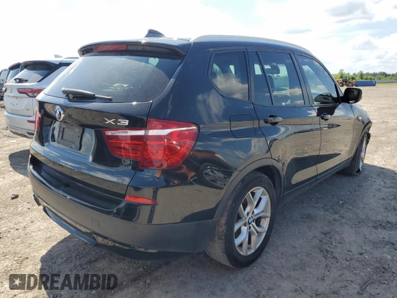 2013 BMW X3 xDrive35i with VIN 5UXWX7C5XDL977364, listed as a Copart auction lot 56549395 with 147,977 mi miles and Salvage Title. Bid and sale history available at DreamBid. Image 3.