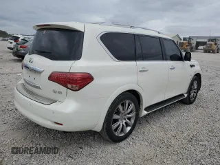 2014 Infiniti QX80 with VIN JN8AZ2NF3E9552182, listed as a Copart auction lot 71365274 with 140,903 mi miles and Salvage Title. Bid and sale history available at carsss.com. Image 3.