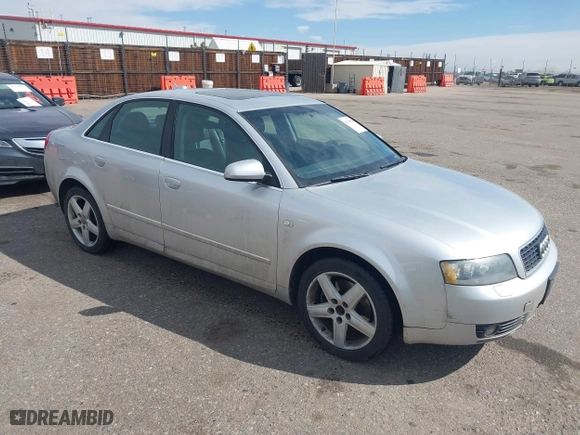 2005 Audi A4 3.0L with VIN WAULT68E45A075242, listed as a IAAI auction lot 41749688 with 118,138 mi miles. Bid and sale history available at carsss.com. Image 1.